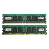Kingston ValueRAM 2GB (2X1GB) PC2-5300 667MHz DDR2 SDRAM DIMM 240-pin Memory Module KVR667D2N5K2/2G